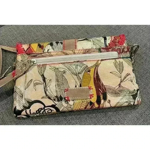 SAKROOTS Nature Peace small bag Birds boho Retired - Picture 2 of 6